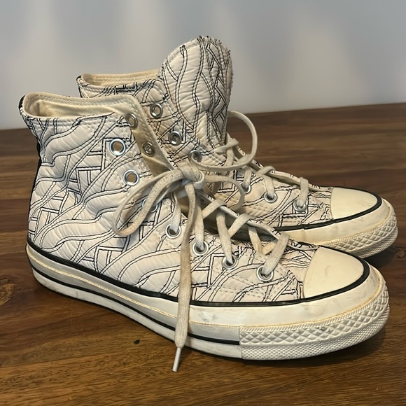 Converse Hi-Top Quilted Sneaker - Picture 2 of 6